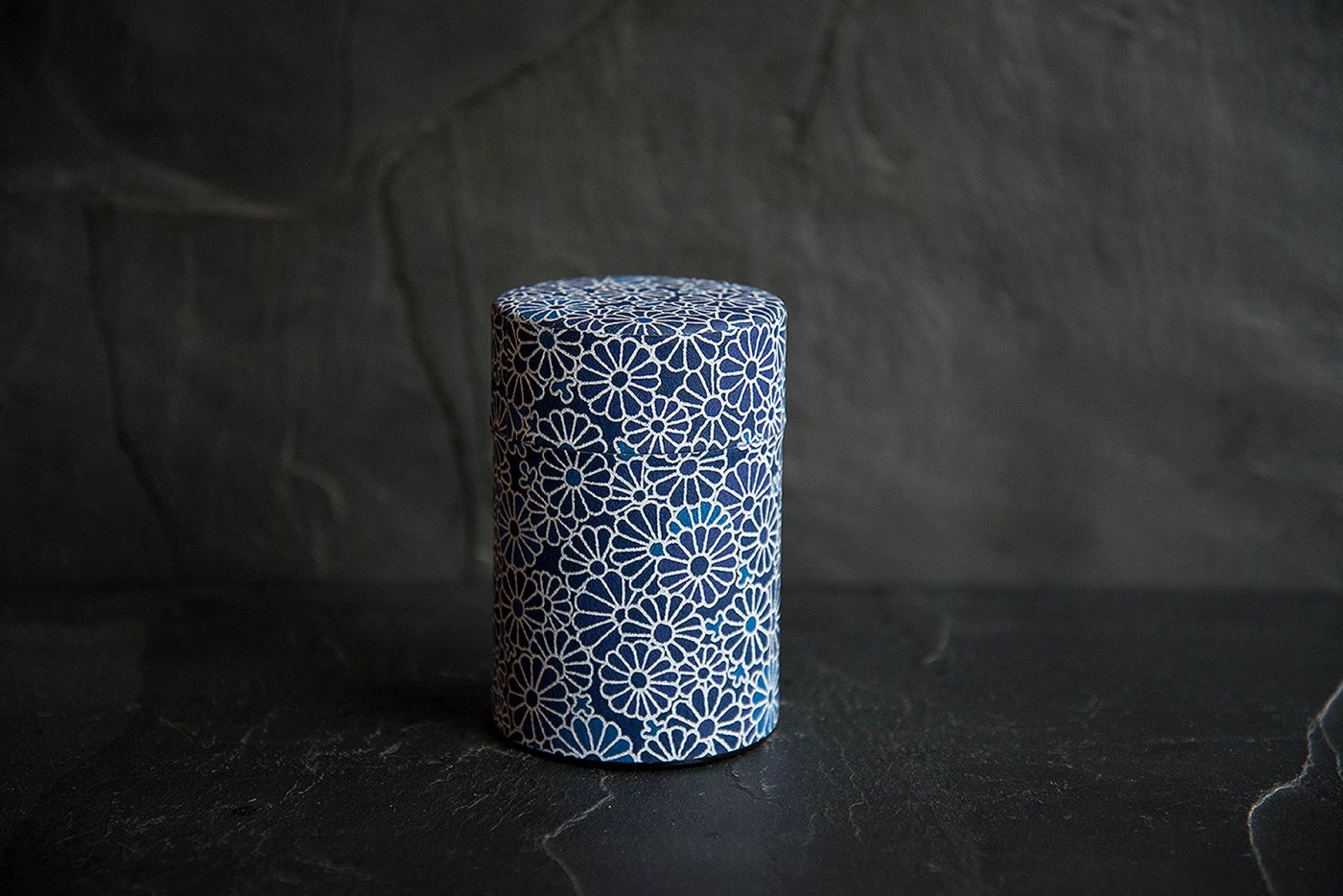 Blue Flower 100g Tea Caddy