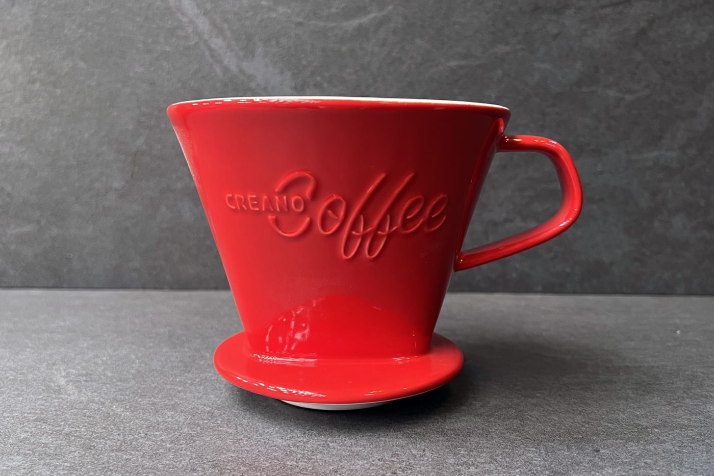 Pour Over Coffee Filter Holder Red