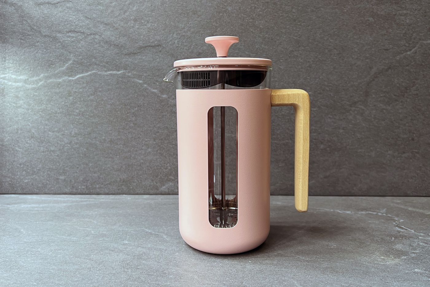 New Pisa 8 Cup Pink Cafetiere