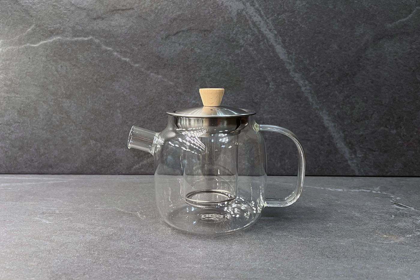 Oscar Glass Infuser Teapot 0.55L