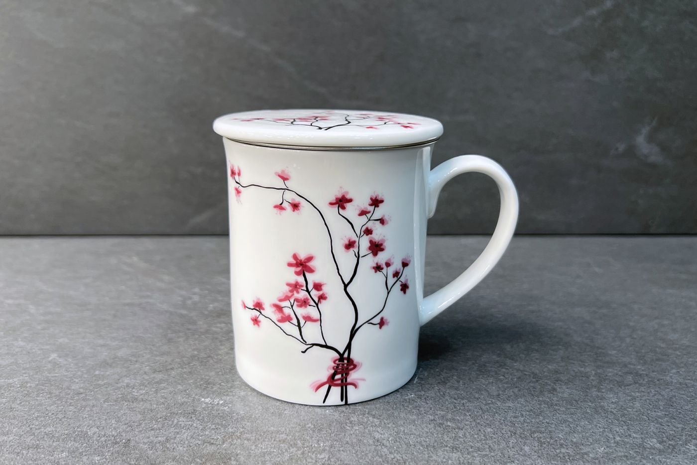 Cherry Blossom Infuser Mug 350ml