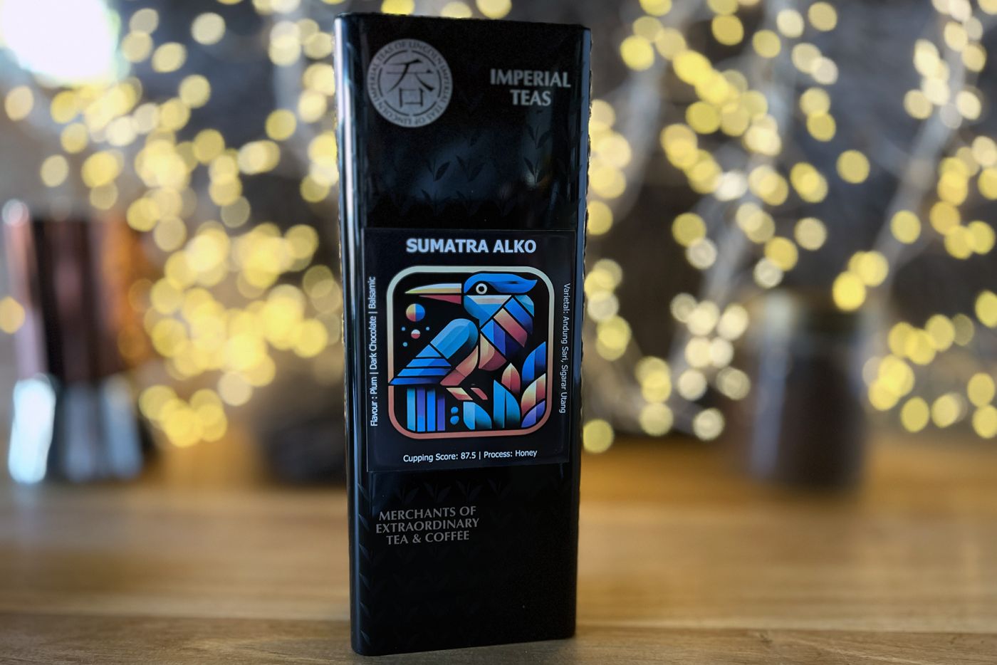 Sumatra Alko Honey Coffee SCAA Score: 87.5