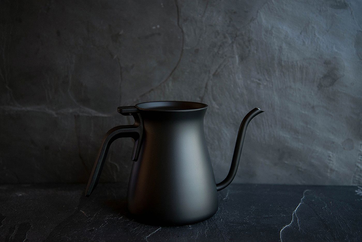 Kinto Pour Over Slow Coffee Kettle Black