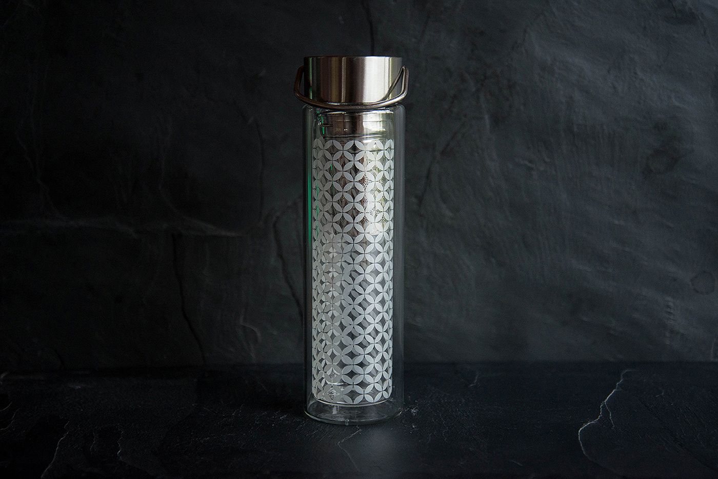 May-Lin Glass Infuser Flask