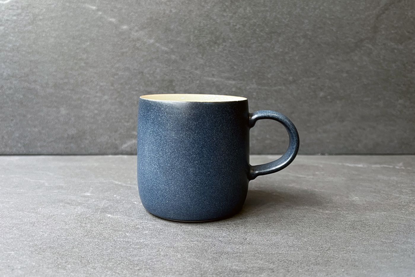Denby Charcoal Blue Impression Mug