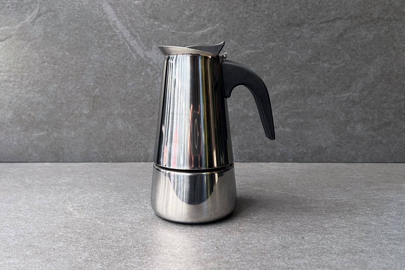 Moka Stainless Steel Espresso Maker 4-Cup