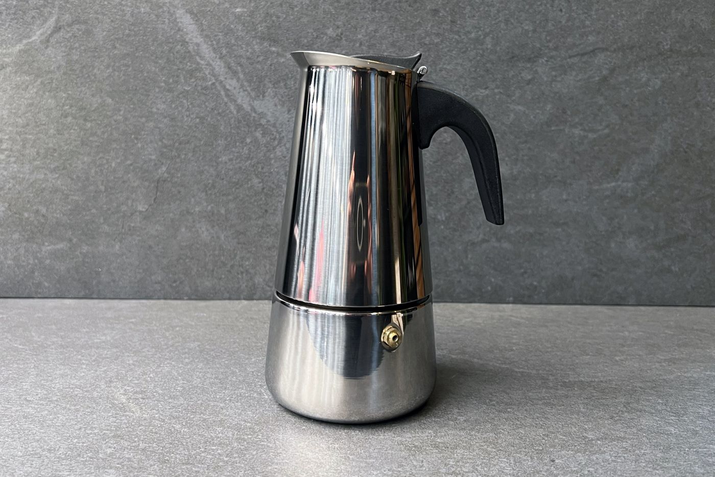 Moka Stainless Steel Espresso Maker 6-Cup