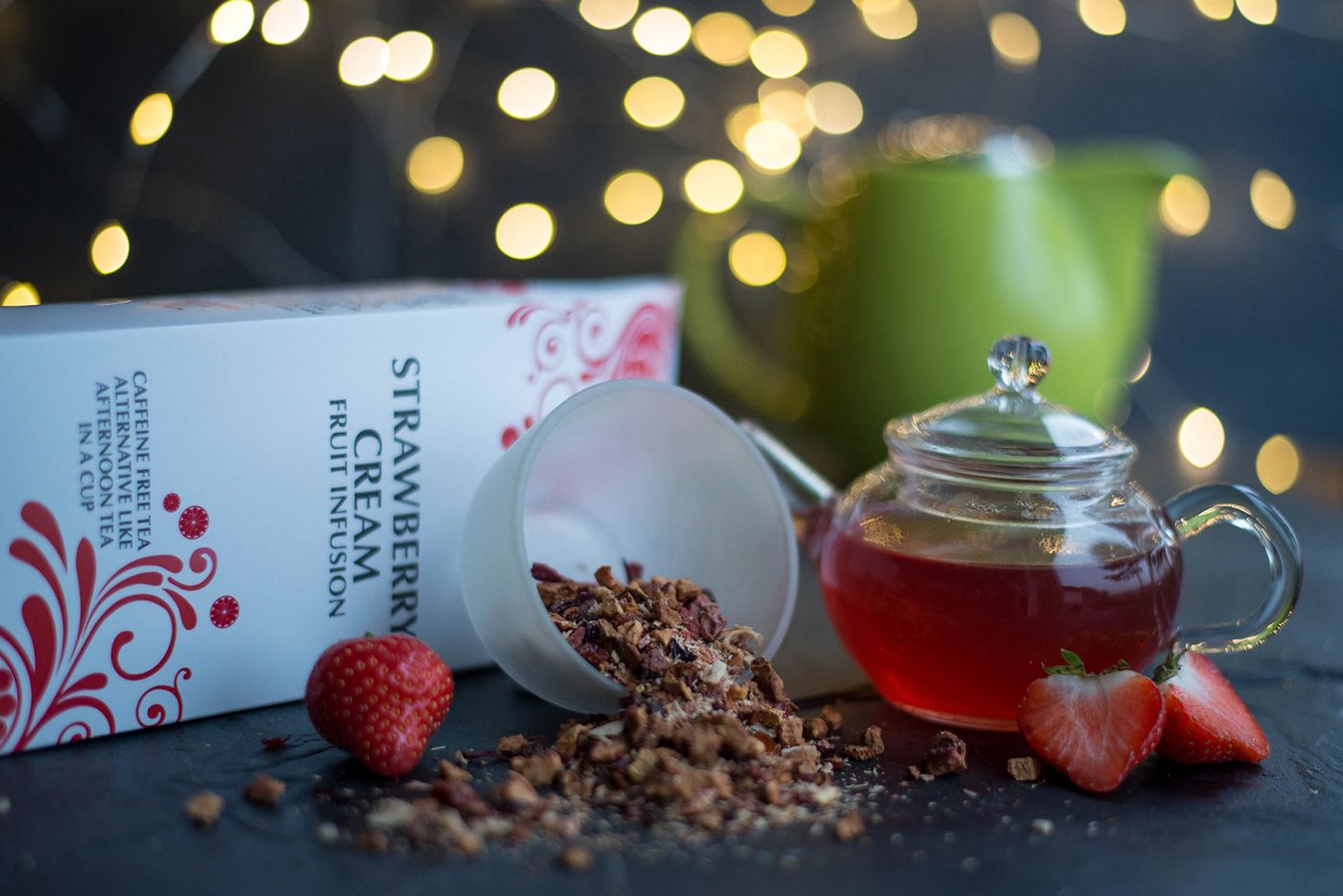 Strawberry Cream Fruit Infusion Tea