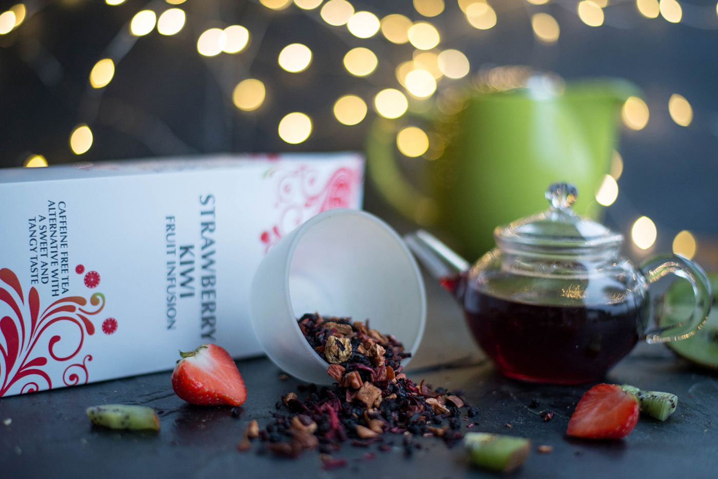Strawberry Kiwi Fruit Infusion Tea