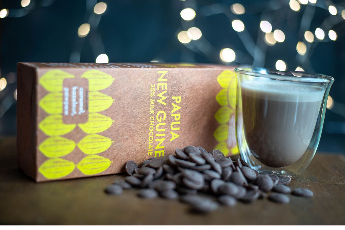 Papua Milk Chocolate Buttons 35% 200g