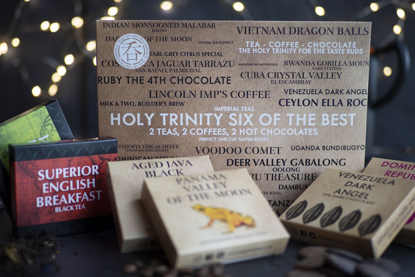 Six of the Best Holy Trinity Tea-Coffee-Chocolate Selection Pack
