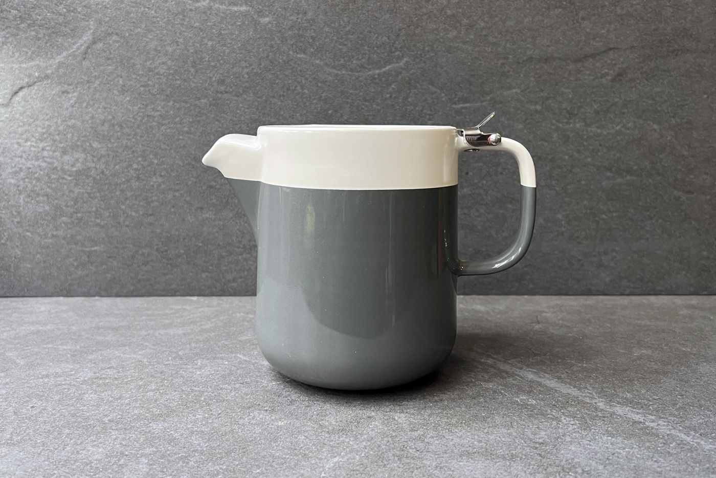 2-Tone Barcelona 4 Cup Cool Grey Infuser Teapot