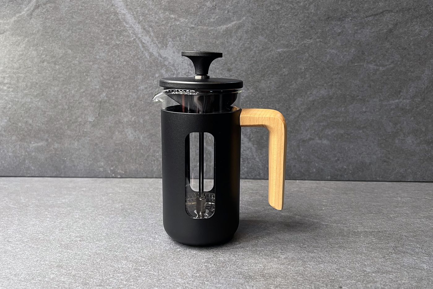 New Pisa 3 Cup Black Cafetiere