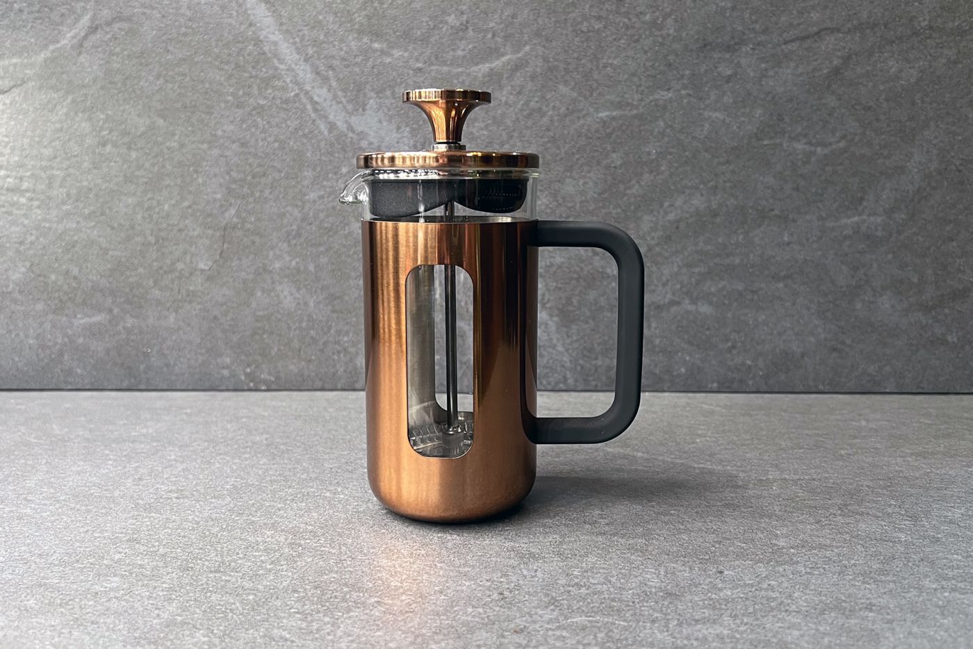New Pisa 3 Cup Copper Finish Cafetiere