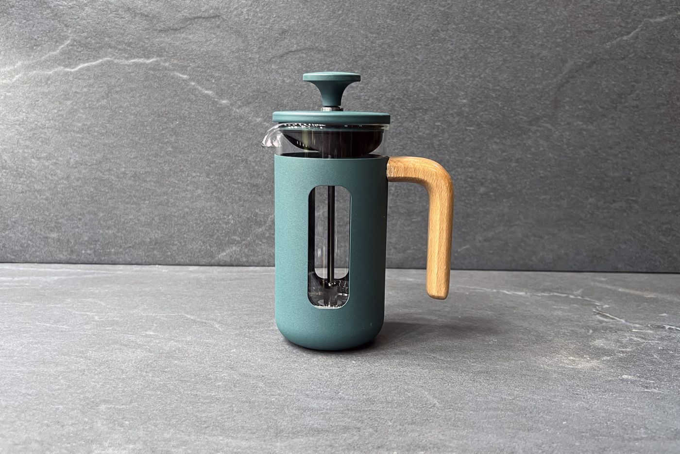 New Pisa 3 Cup Green Cafetiere