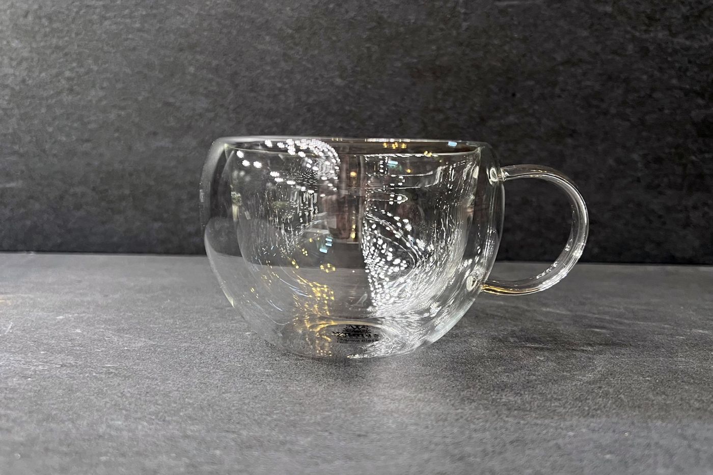 Double Walled Glass Cup 300ml