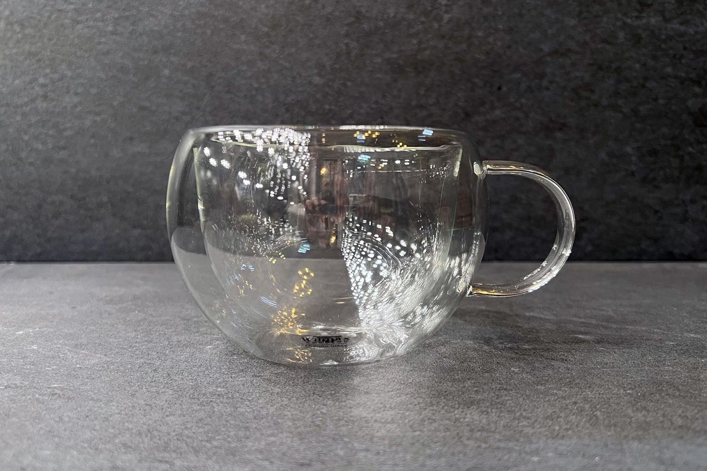 Double Walled Glass Cup 400ml