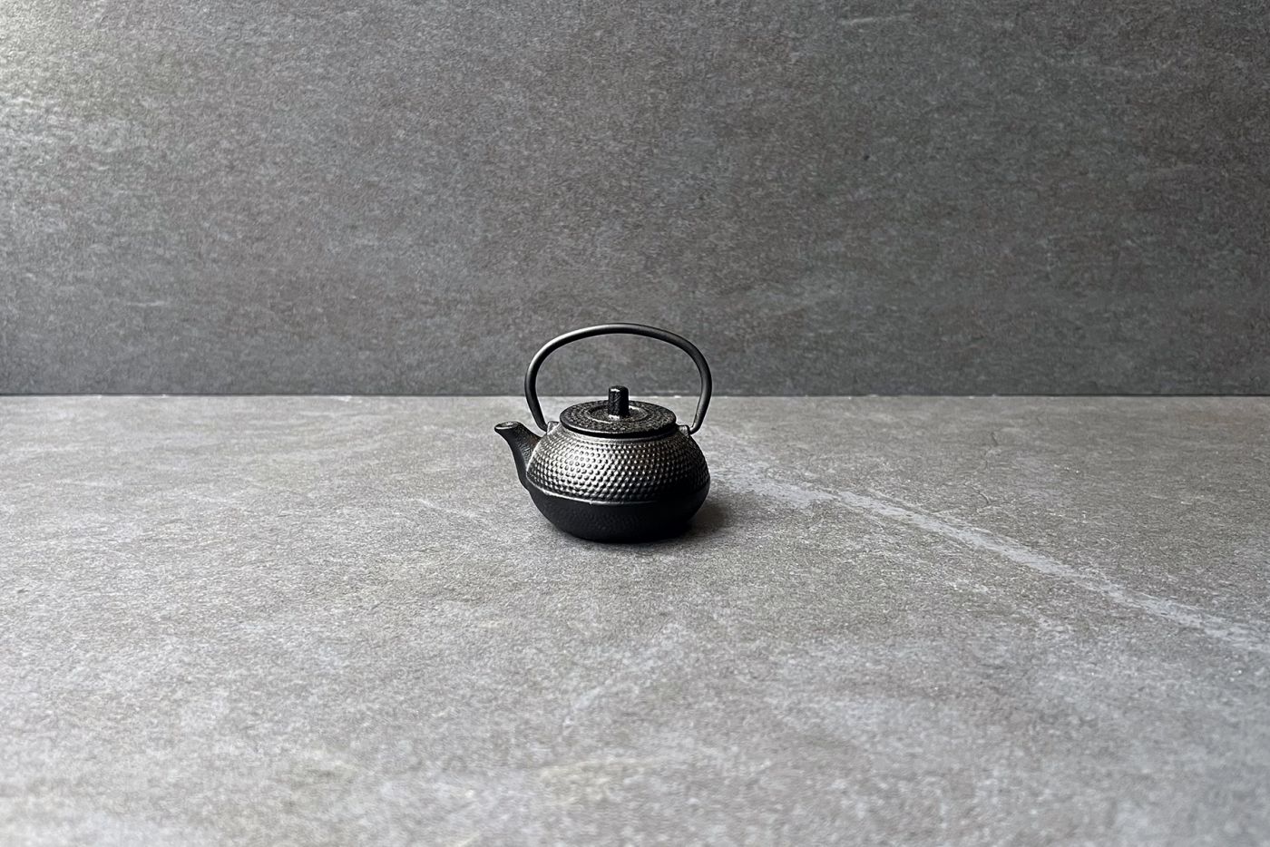 Arare Mini Cast Iron Teapot Black 0.06L