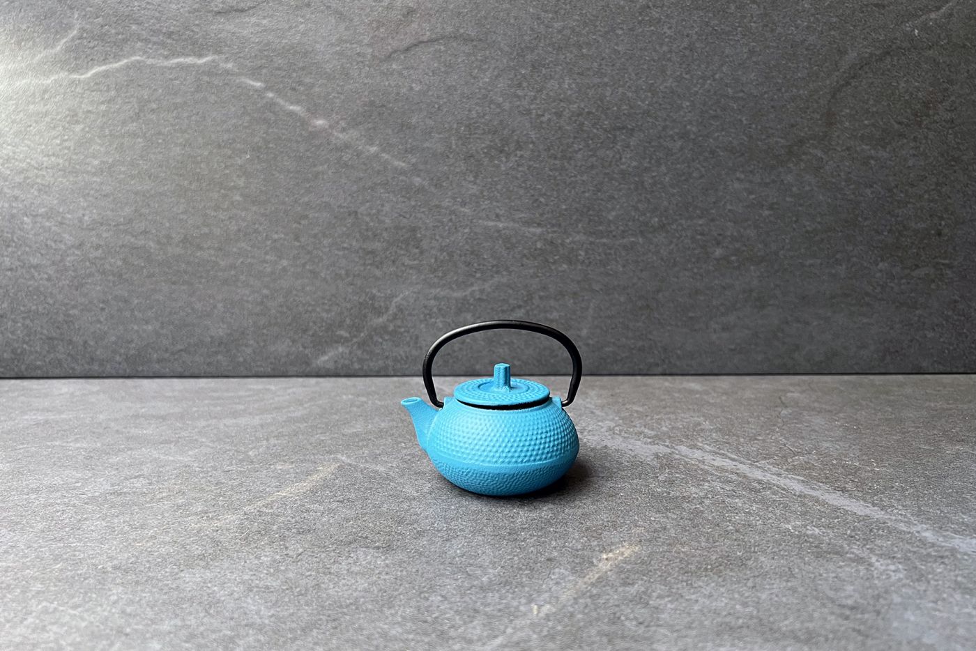 Arare Mini Cast Iron Teapot Turquoise 0.06L