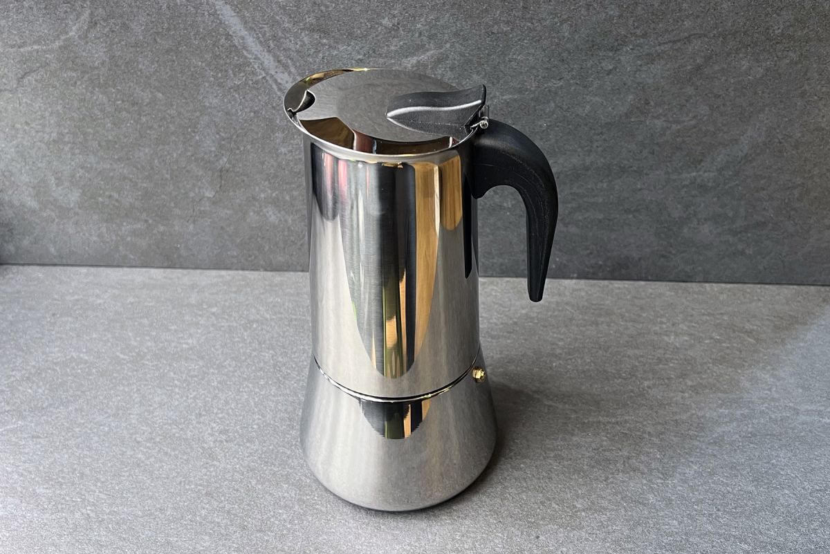 Moka Stainless Steel Espresso Maker 15-Cup