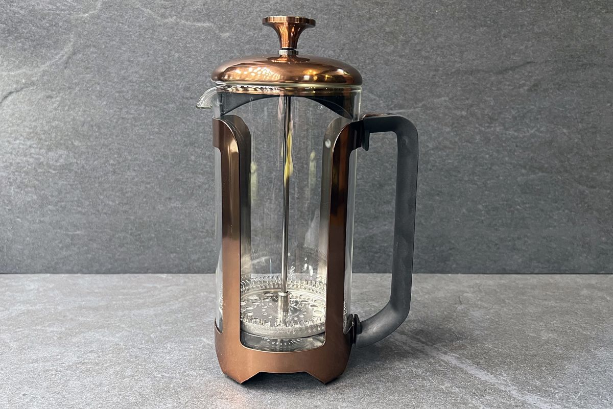 New Roma 8 Cup Copper Effect Cafetiere